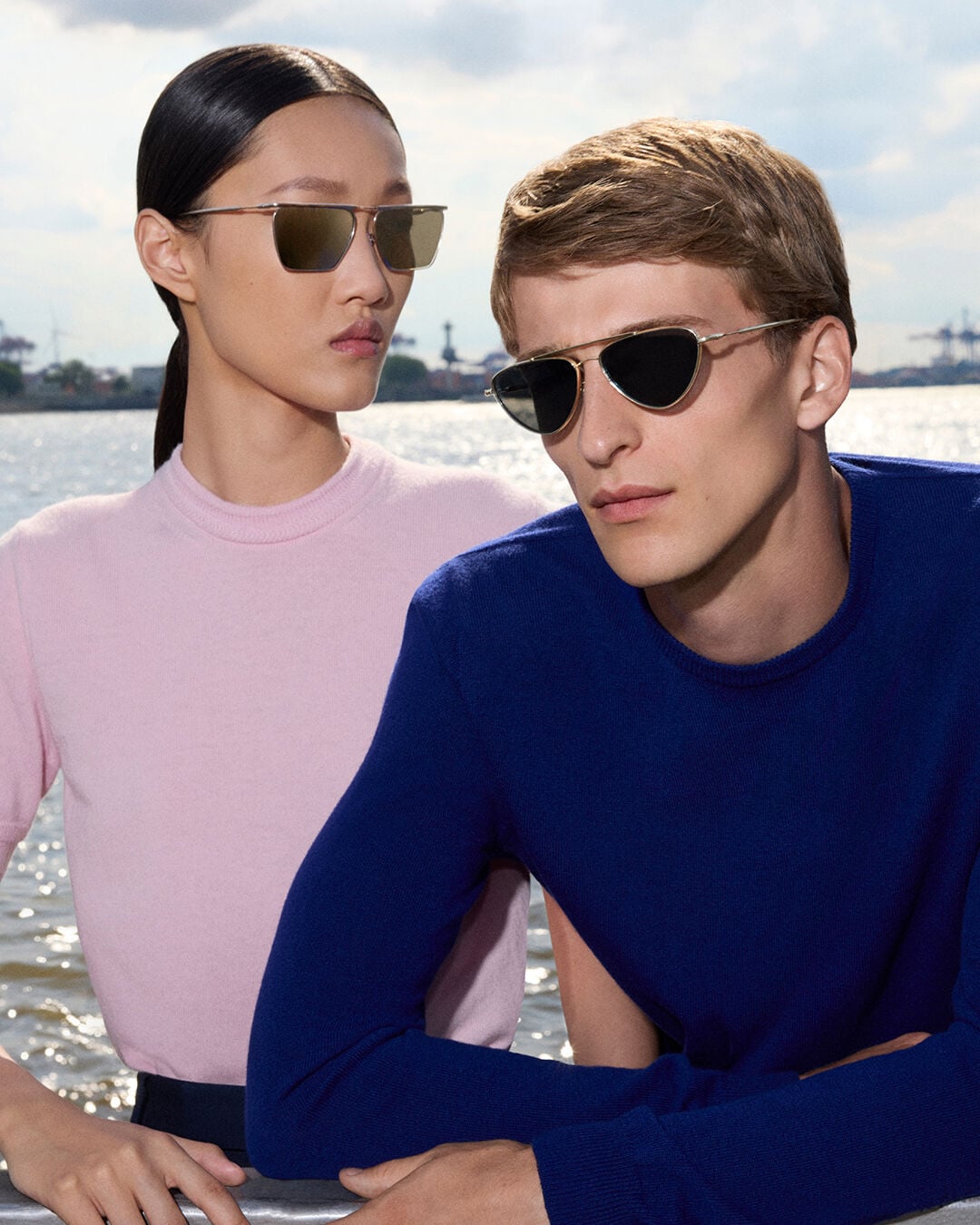 特価❤︎パンツスーツ ❤︎JIL SANDER❤︎墨黒x茶系ストライプ ダブル